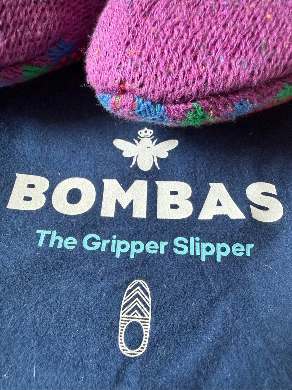 Bombas Sherpa Lined Youth The Gripper Slipper Multicolor Size: 1-5